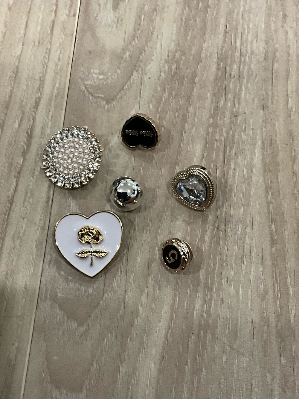 6pcs pins
